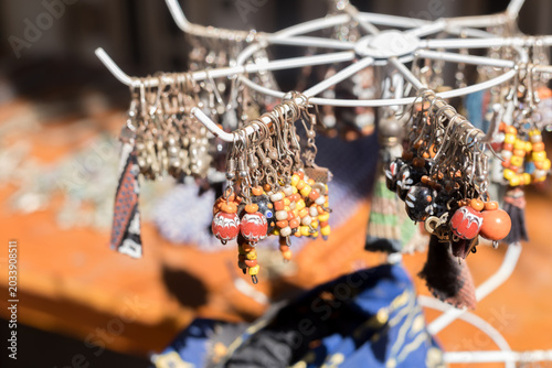 Konstfotografi Keychain handicrafts made primarily from Sumba woven  fabric are growing in numb
