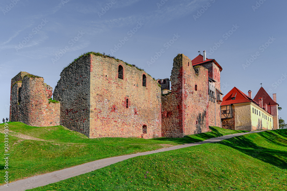 Obraz premium old castle in latvia