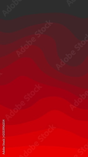Red Abstract Wave Motion Background | Smooth Flowing Light Animation in 4K UHD