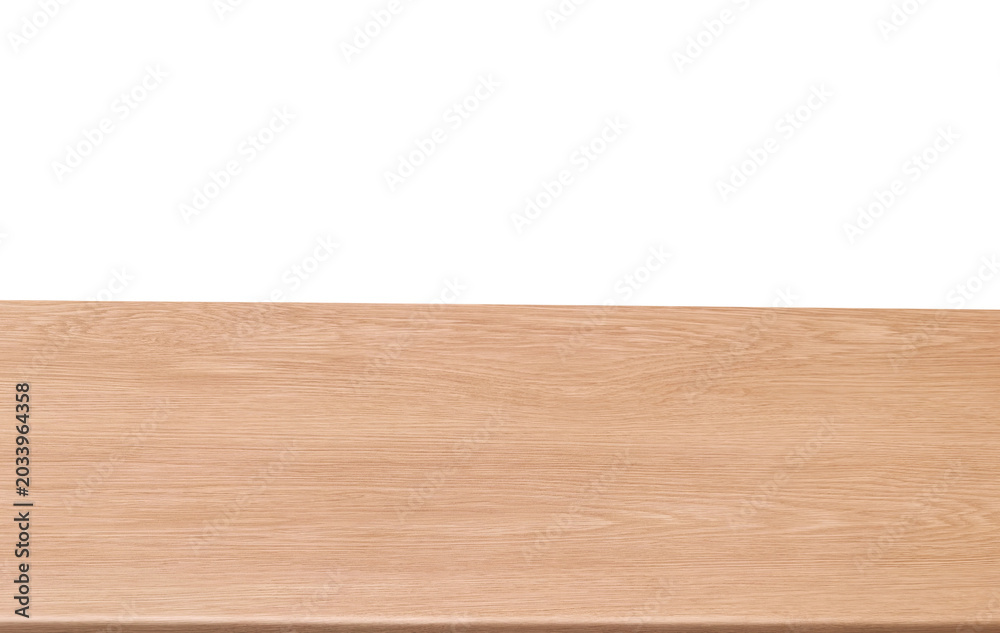 Naklejka premium An empty wooden table with a natural pattern PNG transparent.