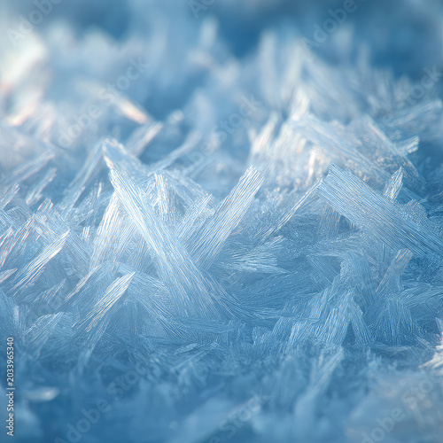 frost on glass