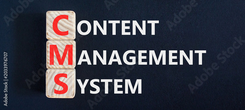 Photos CMS content management system symbol