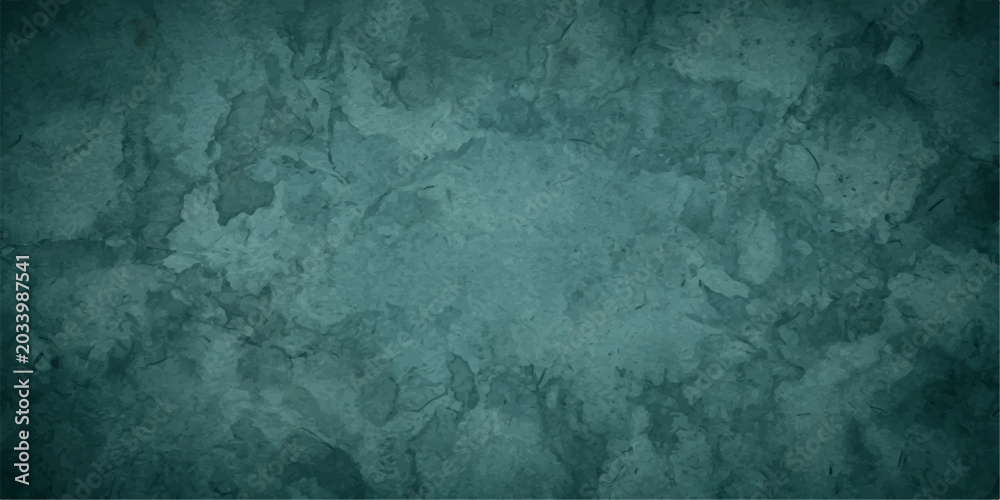 Obraz premium A textured, dark teal background with subtle marbling and cloudy patterns, resembling aged plaster or concrete, creating a moody and sophisticated ambiance.