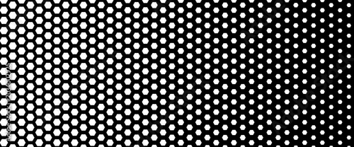 Bild auf Leinwand Fiber honeycomb with carbon hexagon on black for racing and sport bg