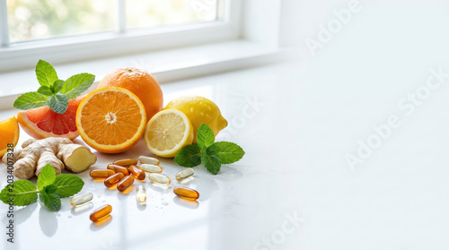 Immune support vitamins for enhanced wellness and health