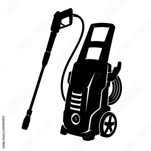 High-pressure cleaner designed for efficient cleaning tasks