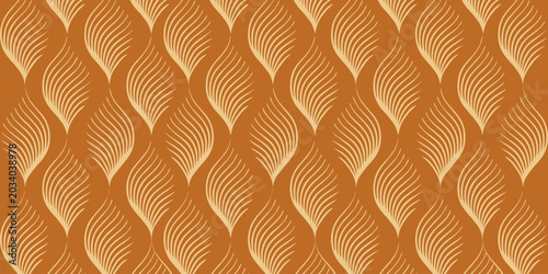 Foto Petiole texture vector pattern on orange background