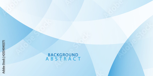 Foto Abstract blue background with smooth gradient and overlapping circles