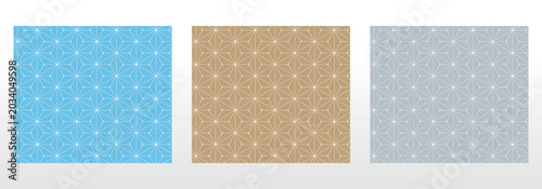 Set of abstract geometric patterns. Seamless vector backgrounds. Colored ornaments Graphic modern patterns Simple lattice graphic design