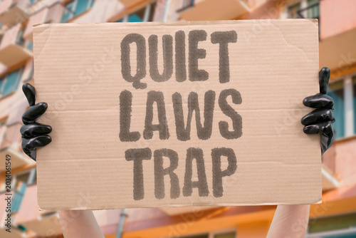Foto "Quiet Laws Trap" Soft rules limit daily choices