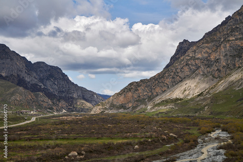 Russia. North Ossetia. Lamardon. Gizeldon River Valley
