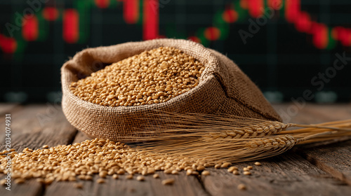 Wheat Harvest and Market Fl...