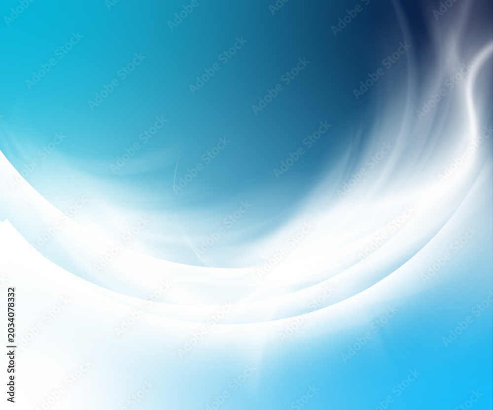 Fototapeta premium Blue Soft Gradiant Background