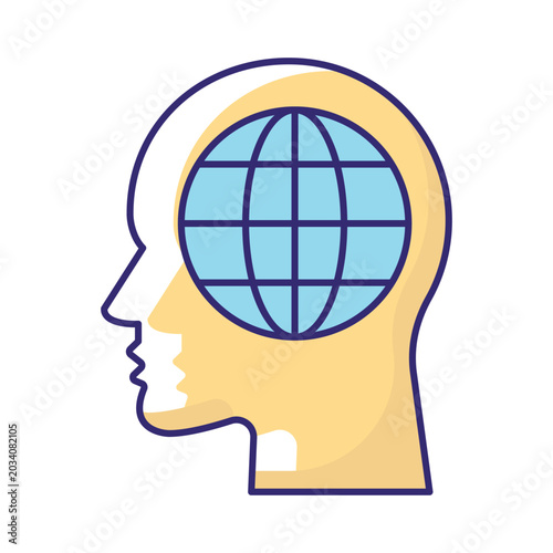 Digital Intelligence Vector icon which can easily modify or edit