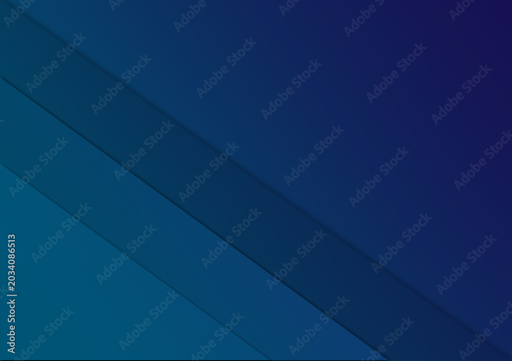 Obraz premium Abstract creative wallpaper design with diagonal lines, geometric patterns, and a vibrant blue gradient background.