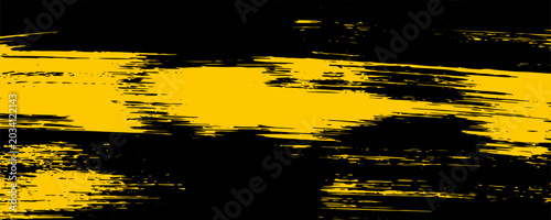 Dots halftone yellow and dark blue color pattern gradient grunge texture background. Dots pop art sport style vector illustration