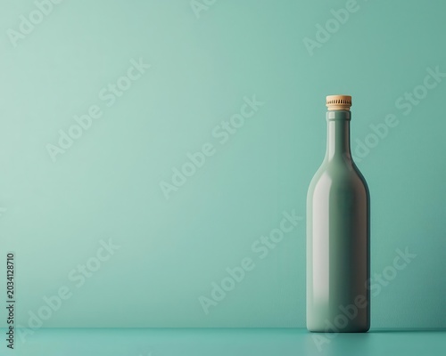 Surreal loop of a single bottle turning into packaging, furniture, then clothing