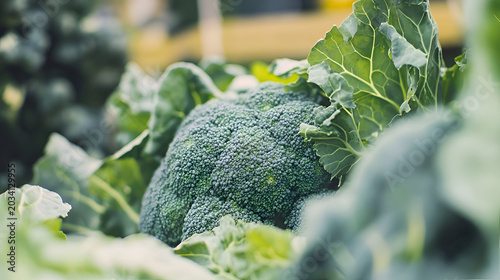 close up of broccoli