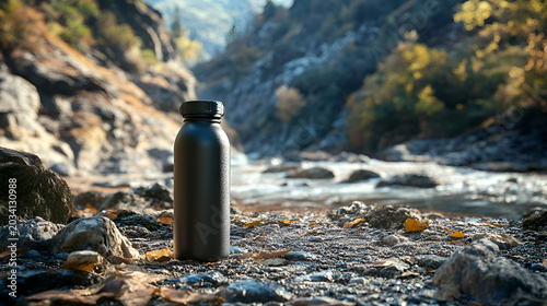 bottle on the beach