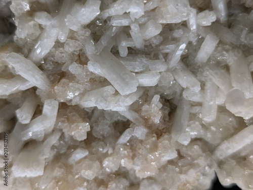 Pristine White Crystalline Geology Formation