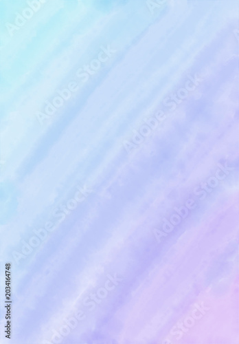 Abstract watercolor background painted with brush