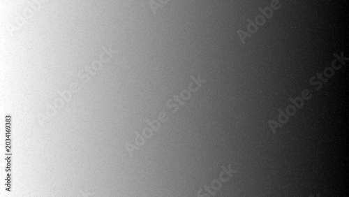 Slika na platnu This monochromatic vector background features a horizontal gradient shifting from bright white to charcoal black with a fine grainy texture for a sophisticated aesthetic