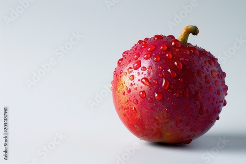 apple, close-up of fruit, macro photography, fresh fruit