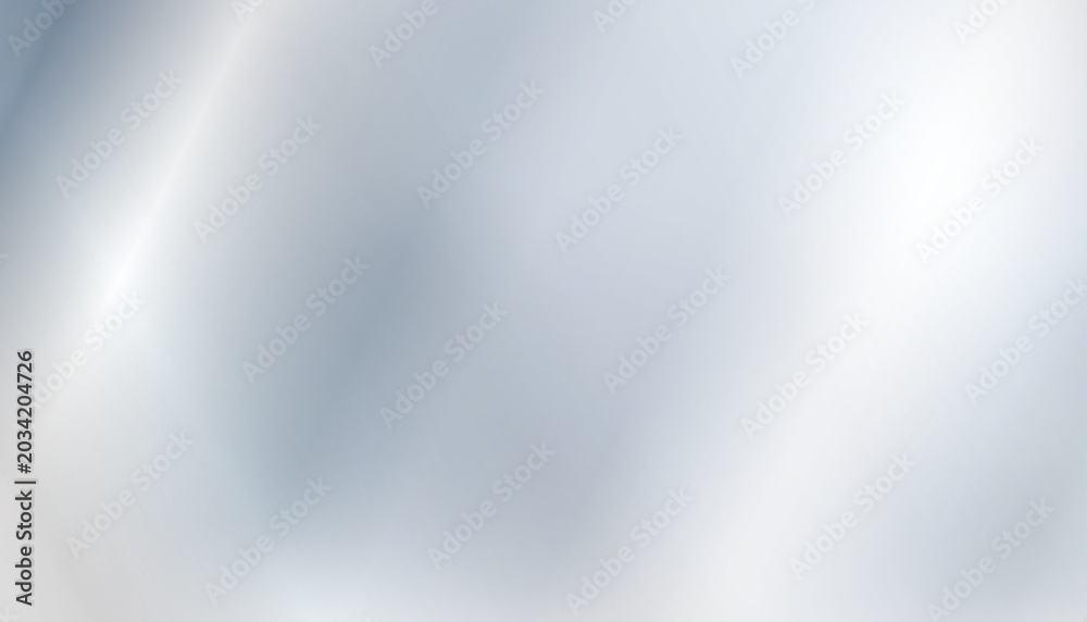 Αυτοκόλλητο Chrome silver metallic foil gradient, glossy mirror steel texture, smooth reflective aluminum surface, slight distressed effect, realistic futuristic Y2K design