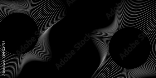 Foto Black abstract background design
