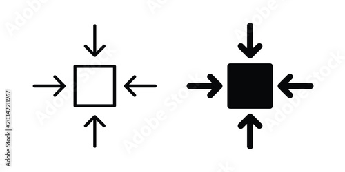 Photos full size button icon design, design element set.