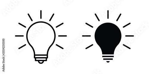 Canvastavla Idea icon design, design element set.