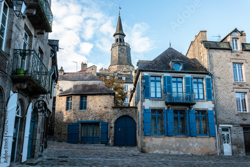 Clock tower of Dinan, France

