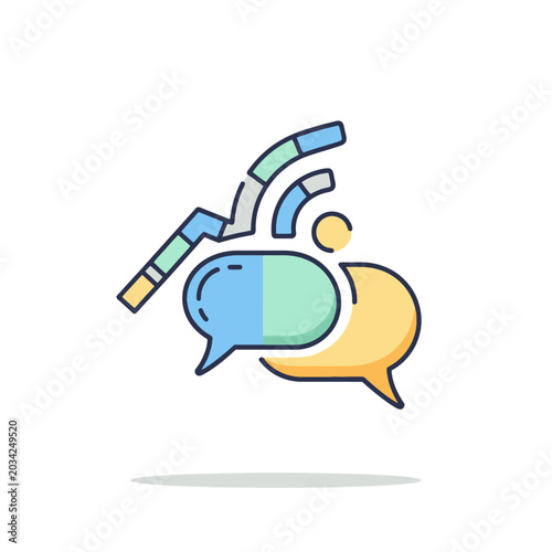 Professional Business Growth and Financial Success Vector Illustration