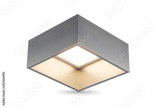 Modern wall sconce lighting fixture brushed metal finish interior illumination