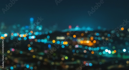 Blurred abstract bokeh background