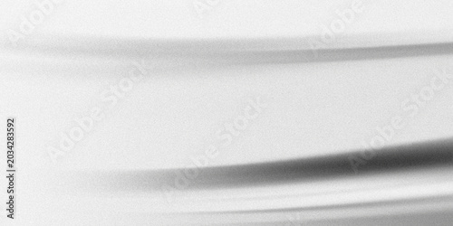 Tableau sur toile Abstract grayscale waves in minimalist art