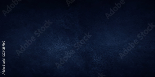 Photos Dark blue grunge textured vintage wallpaper background with rough paper canvas f