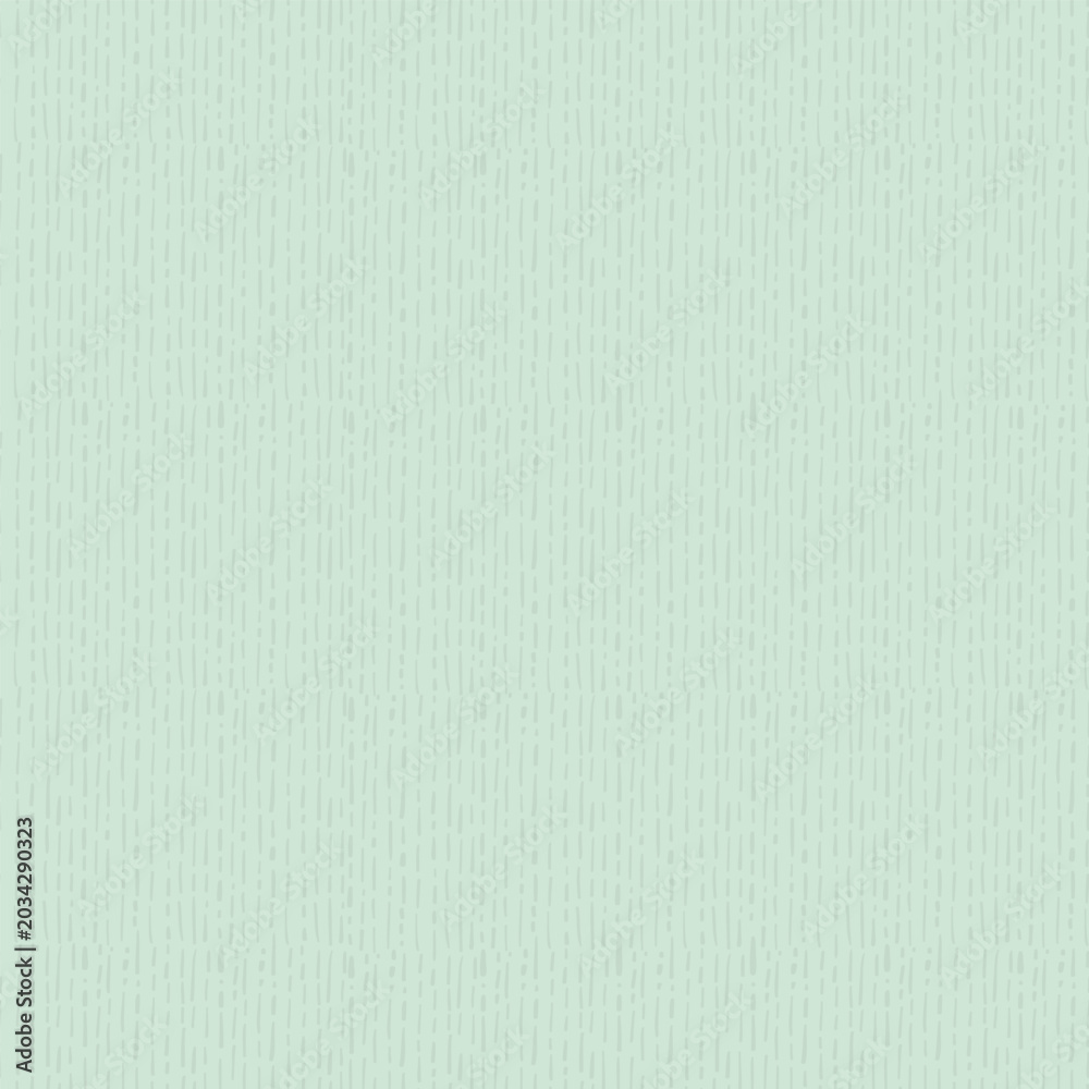 Fototapeta premium Decorative textile abstract vector pattern. Striped linen texture. Stripes and dots on a green background.