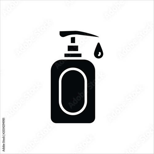 Soap icon. Hand Soap Vector Illustration for web design. Isolated on white background.
