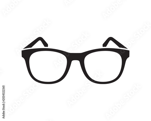 Black glasses icon