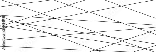 Fotografie Chaotic arrangement of straight geometric lines