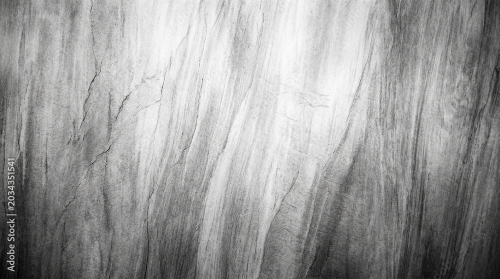 Fototapeta premium Abstract gray concrete wall texture background with vertical brush strokes and subtle cracks, high resolution grunge cement surface