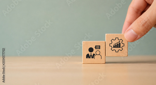 Feedback and coaching  performance management concept. Providing constructive criticism and guidance to employees  helping improve skills  productive and engaged workforce  improving job performance.