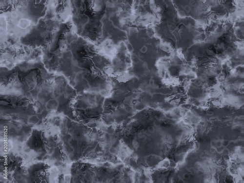 Molten titanium liquid metal background with dark cool surface and industrial dramatic ripples