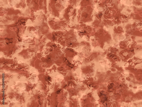 Smooth rose gold liquid metal background with elegant feminine surface and blush metallic shine