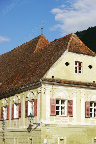Photography The old town of Brasov, Romania