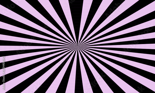 Abstract Pink and Black Radial Burst Design Graphic Illustration for Background Decoration Vibrant Pink Black Sunburst Radial Pattern Abstract Graphic Art Background Design