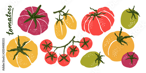 Fotografija Tomatoes set