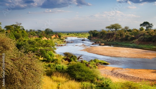 olifants river limpopo at kruger national park south africa