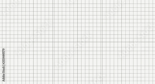 Foto White grid pattern background with evenly spaced thin gray lines forming squares